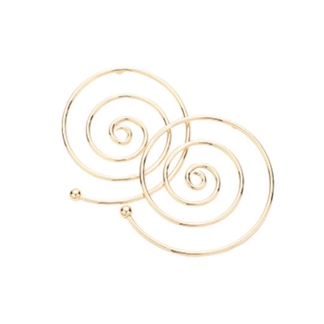 Spiral Wire hoops