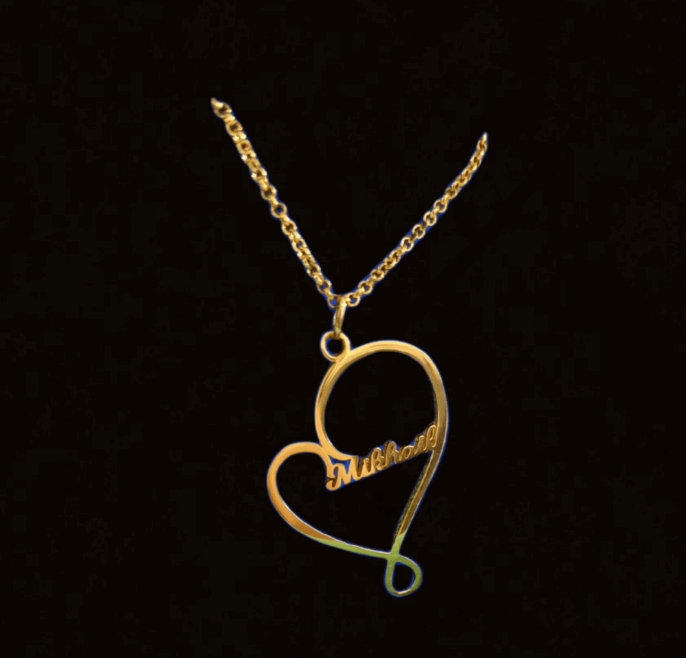 Hugging Heart (STAINLESS STEEL)