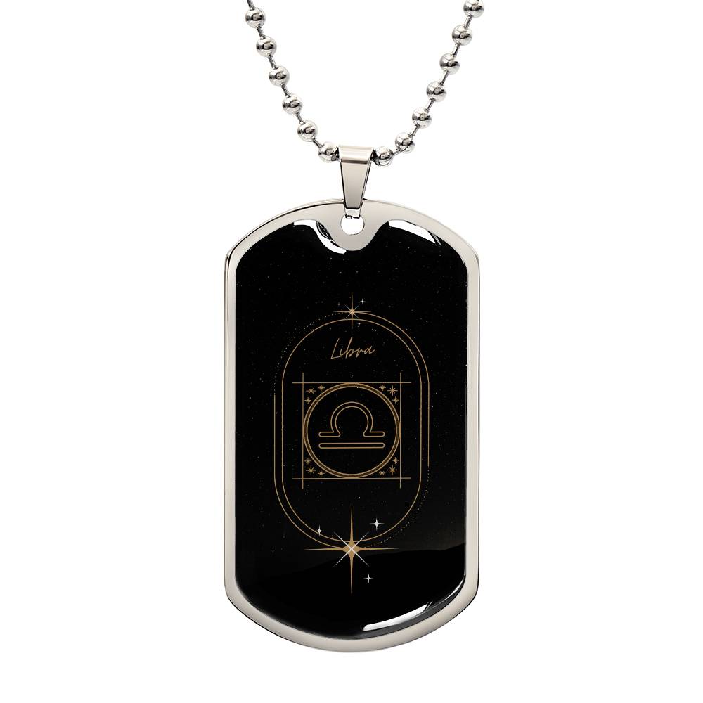 Libra Dog Tag