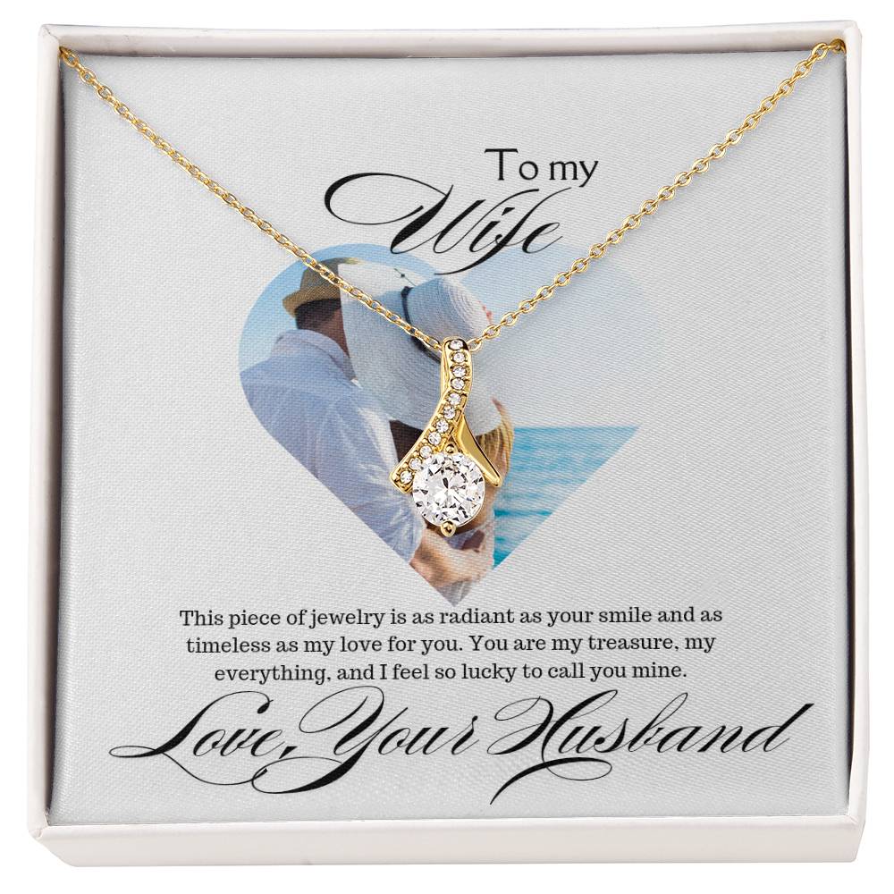 Radiant Love Necklace from Husband