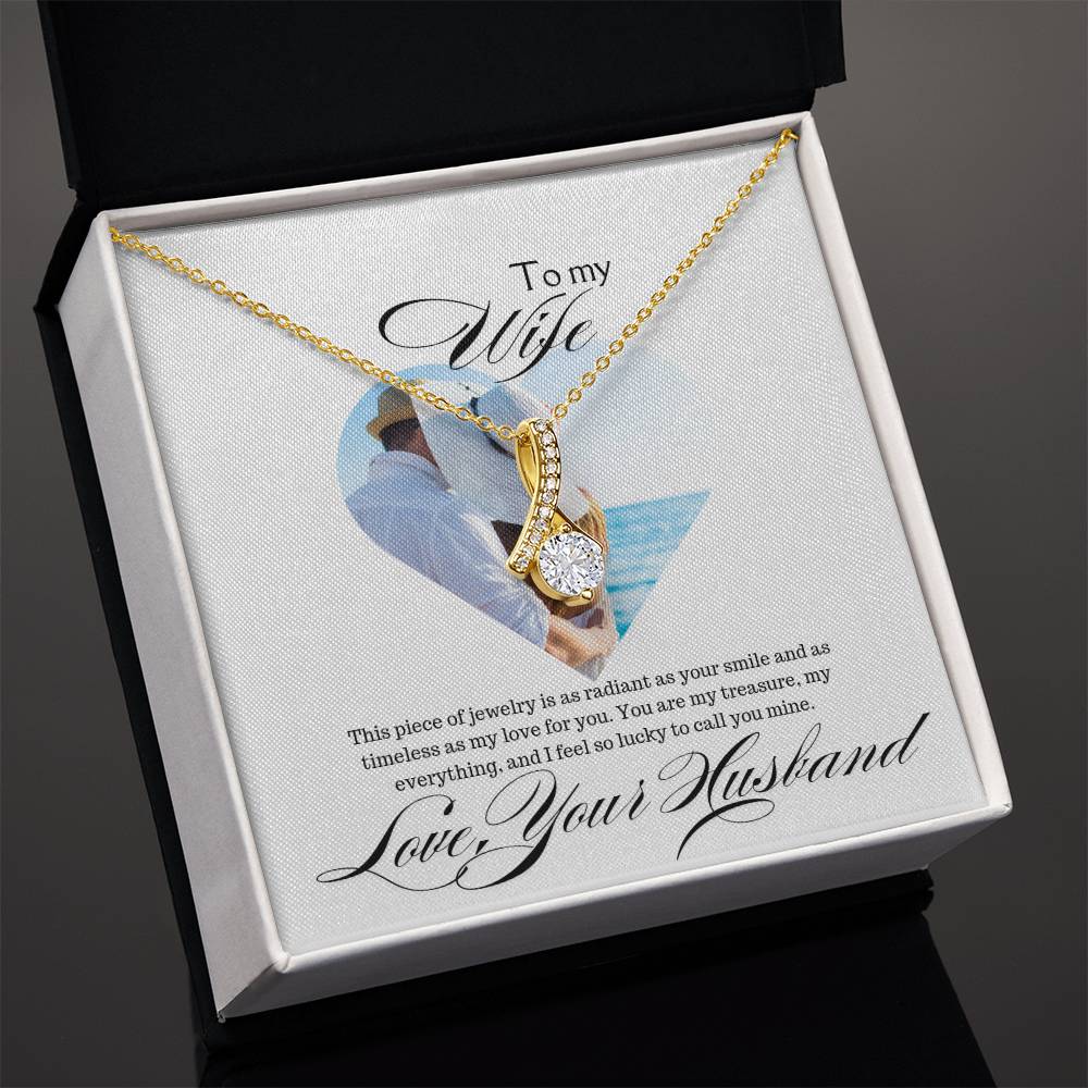 Radiant Love Necklace from Husband