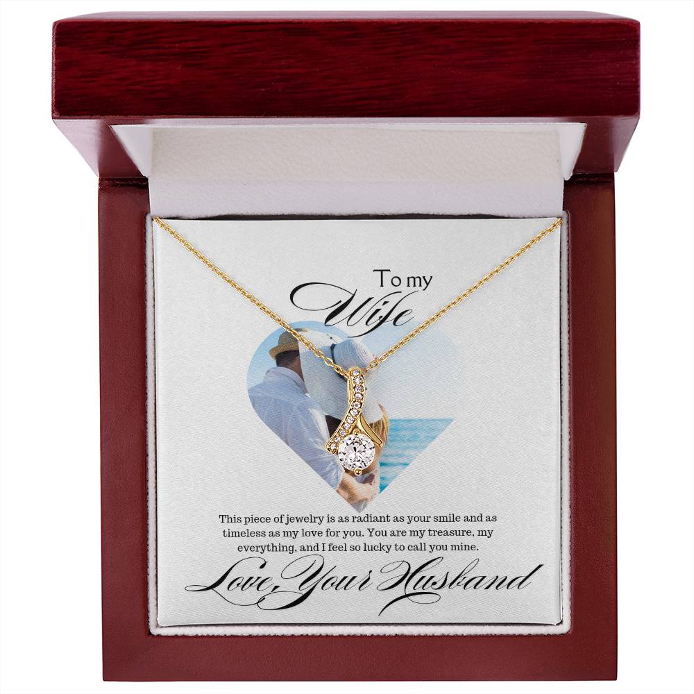 Radiant Love Necklace from Husband