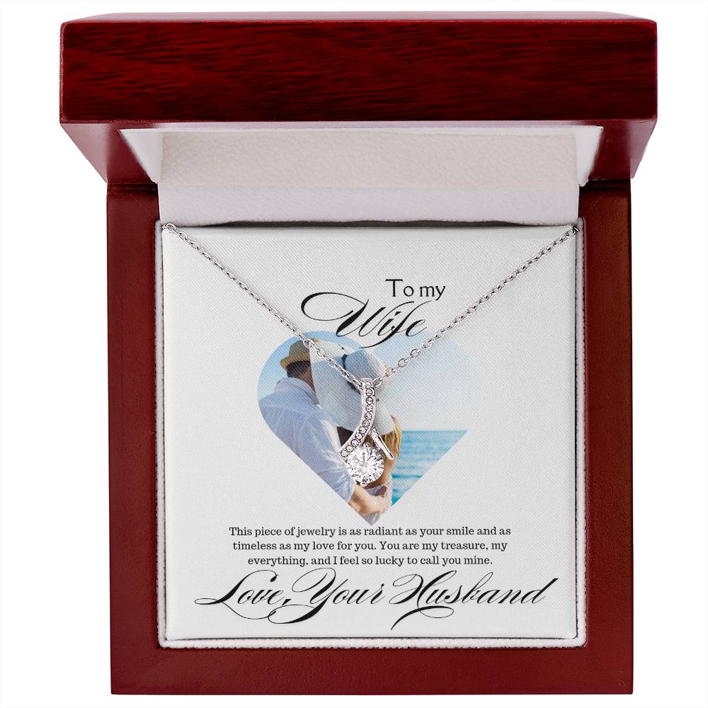 Radiant Love Necklace from Husband