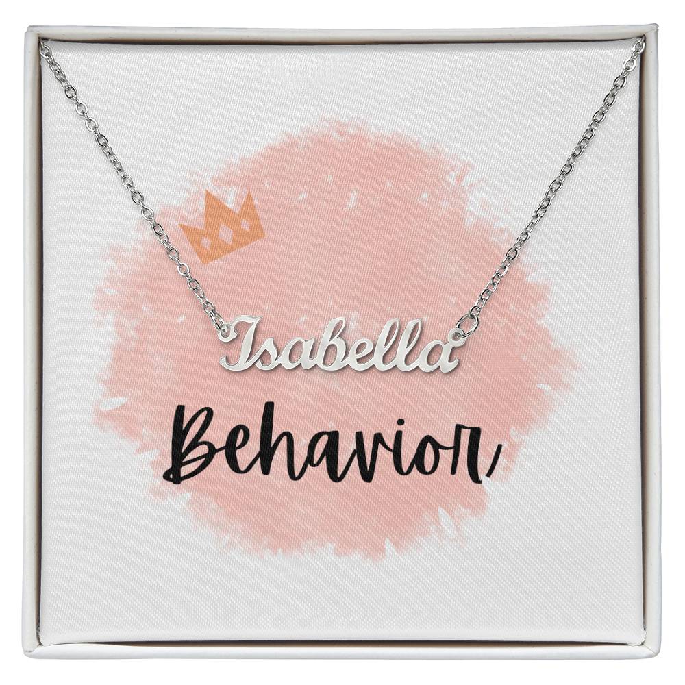 Sisterly Love Name Necklace