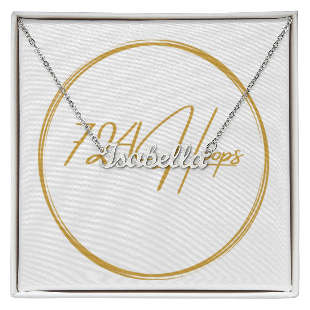 724-7 Name Necklace