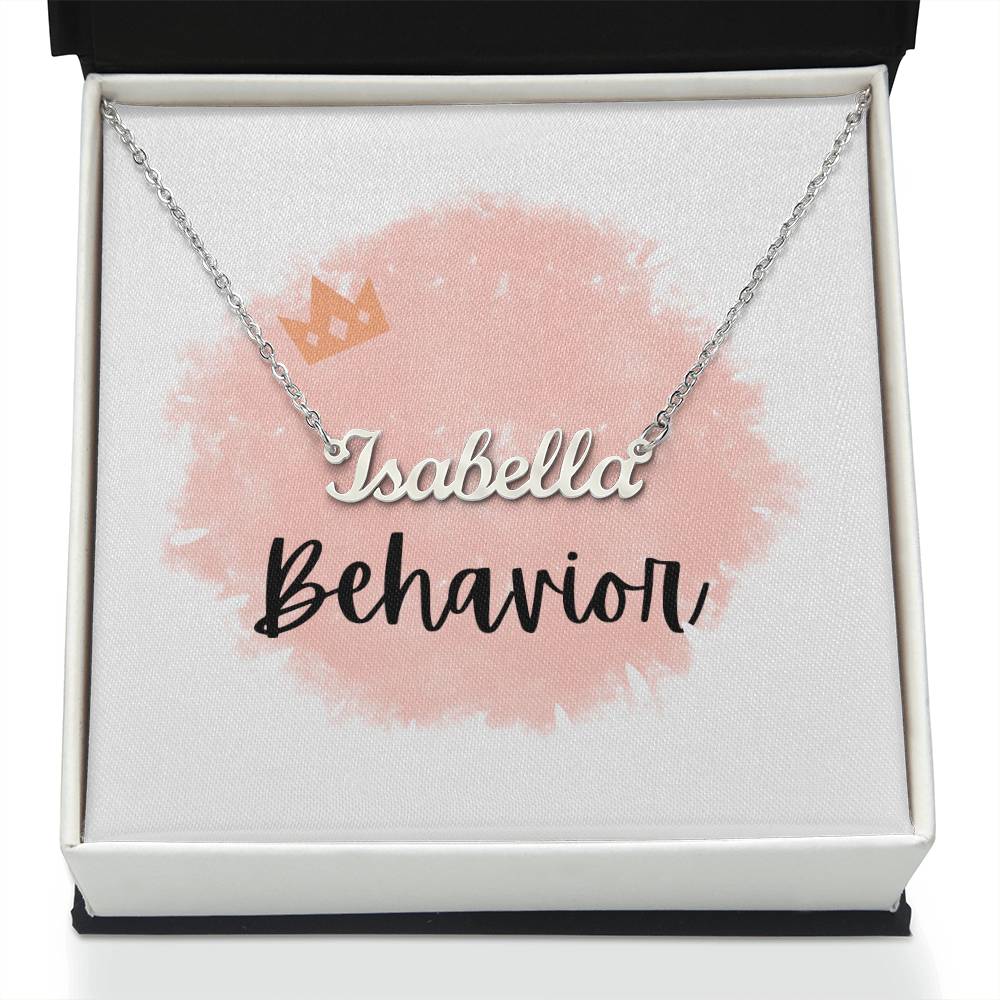 Sisterly Love Name Necklace