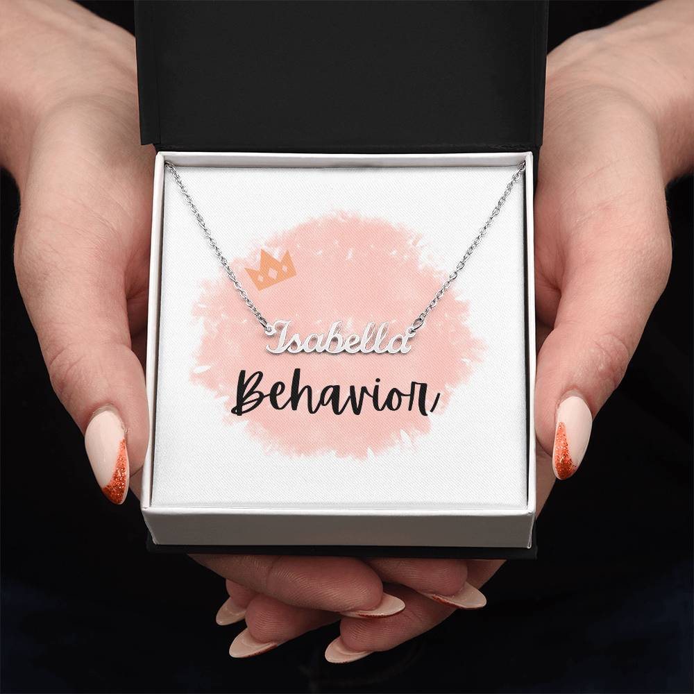Sisterly Love Name Necklace