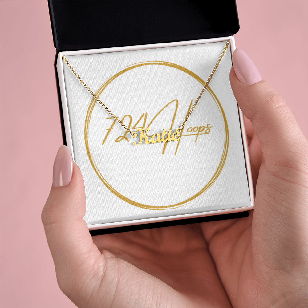 724-7 Name Necklace