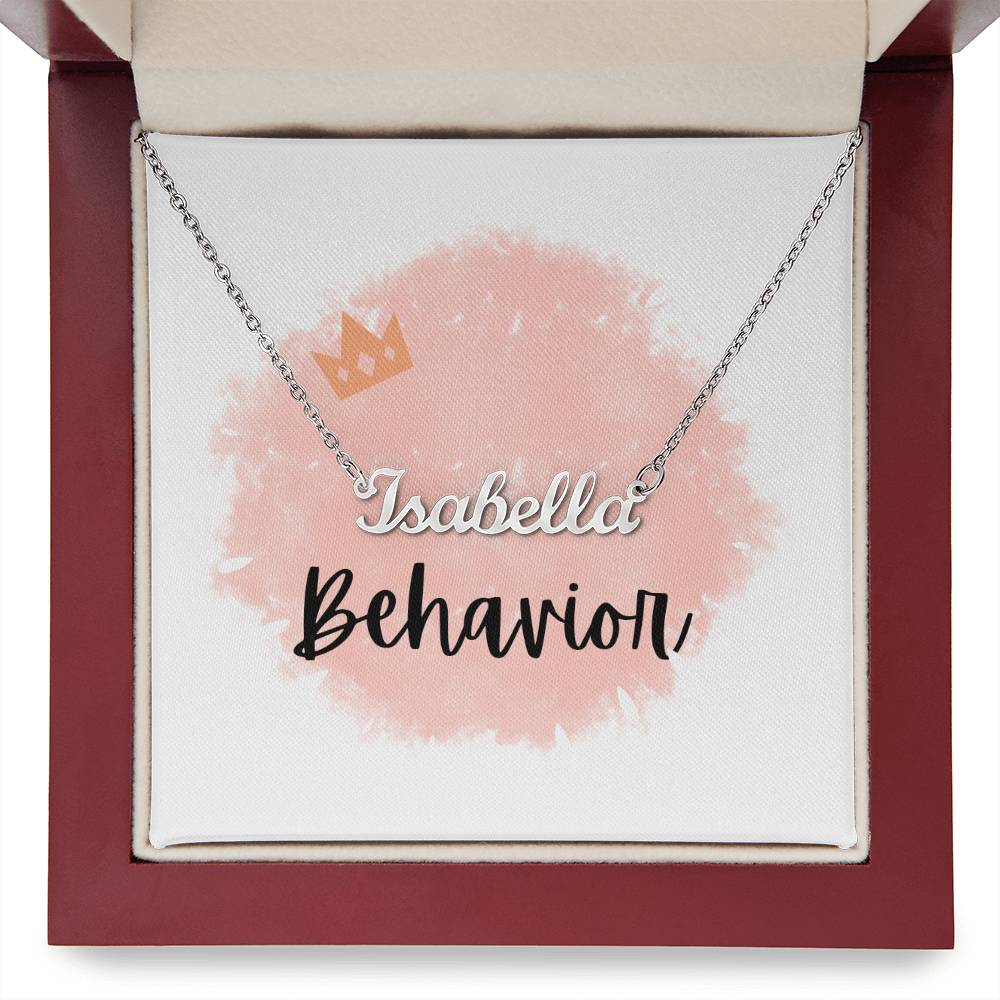 Sisterly Love Name Necklace