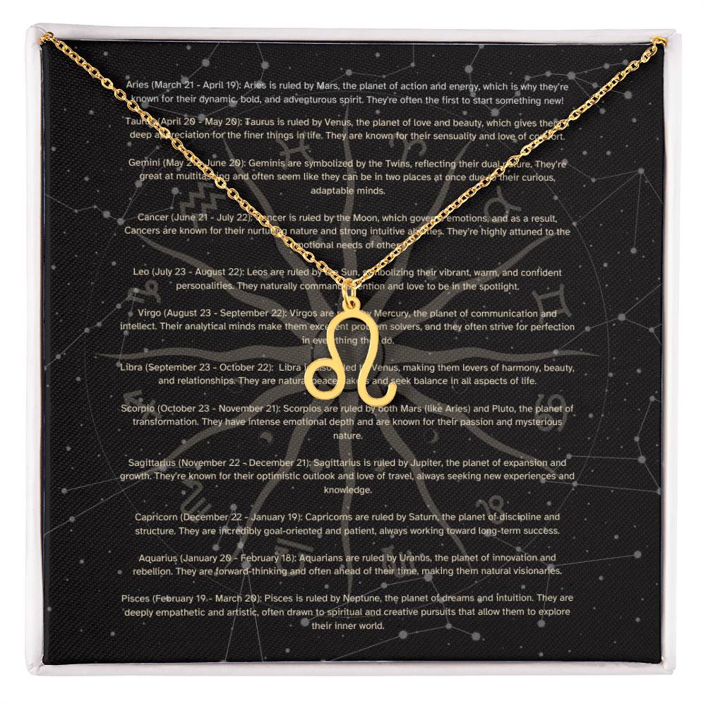 Zodiac Pendant