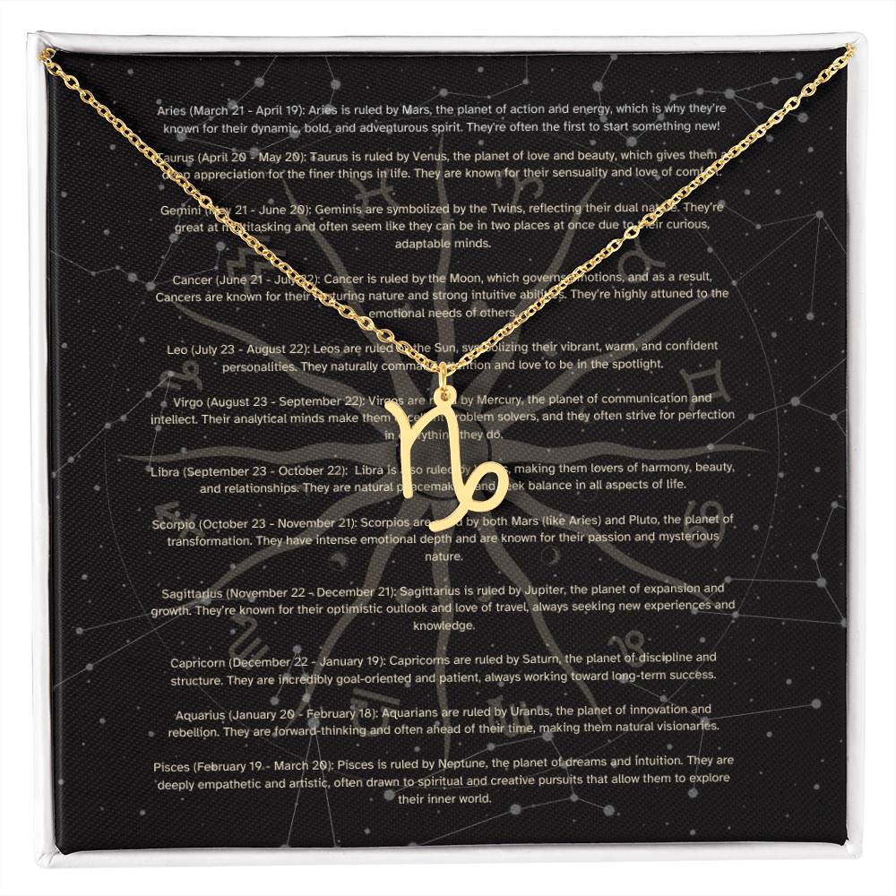 Zodiac Pendant