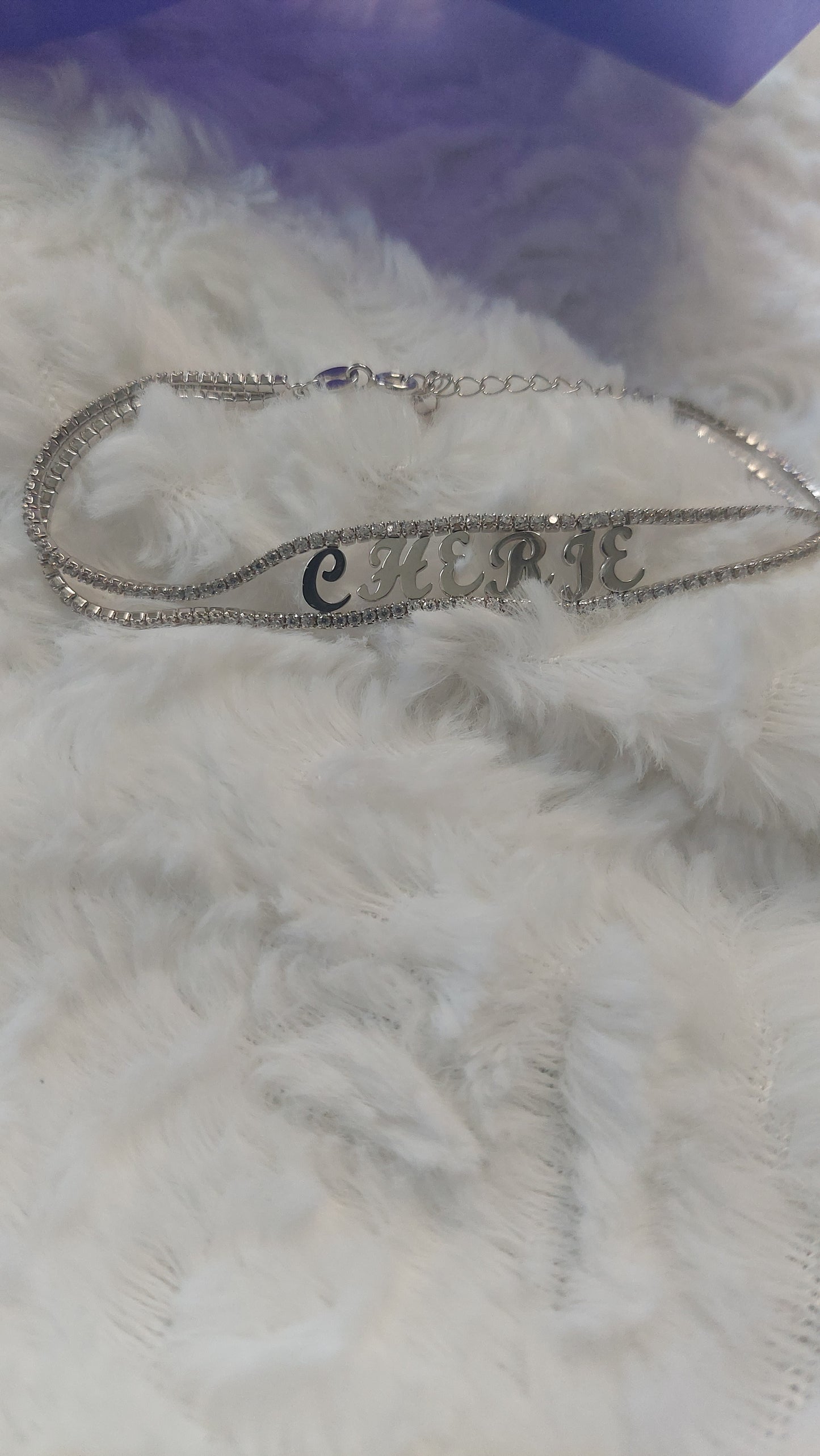 Name Tennis Bracelet