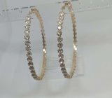 Rhinestone Hoops