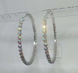 Rhinestone Hoops