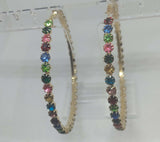 Rhinestone Hoops