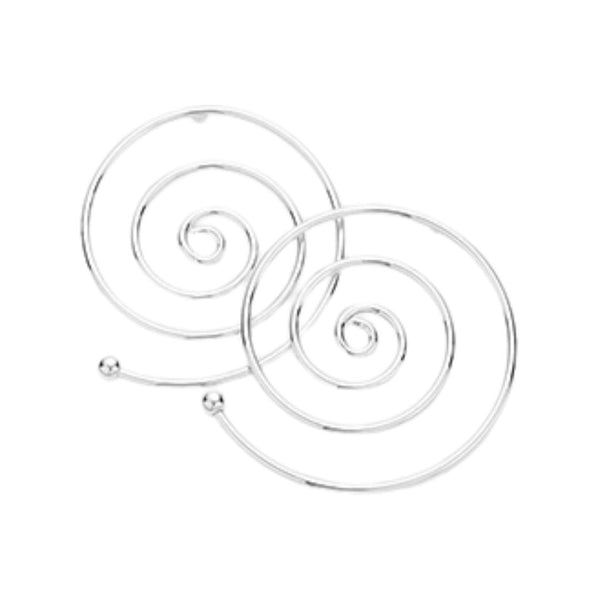 Spiral Wire hoops