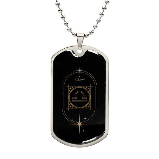 Libra Dog Tag