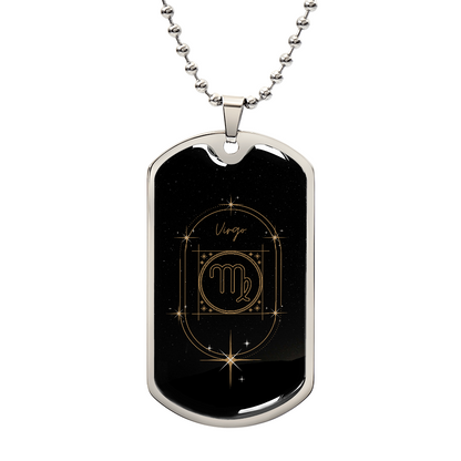 Virgo Dog Tag