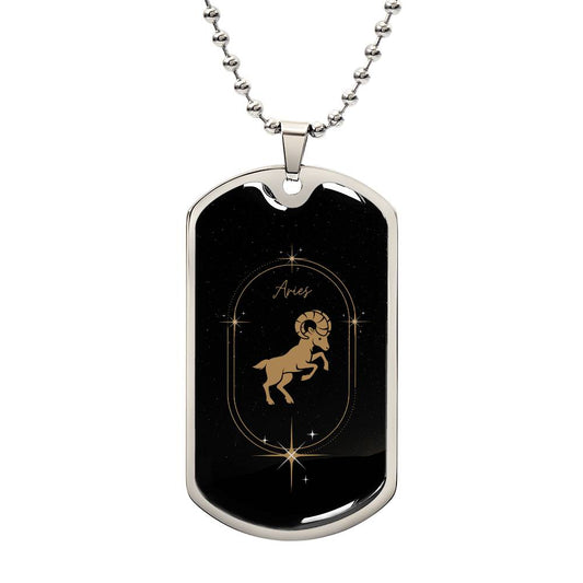 Aries Dog Tag