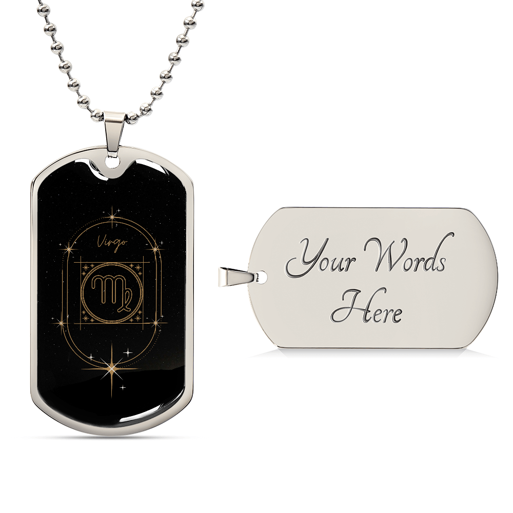 Virgo Dog Tag