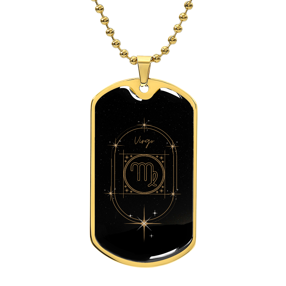 Virgo Dog Tag