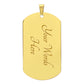 Virgo Dog Tag