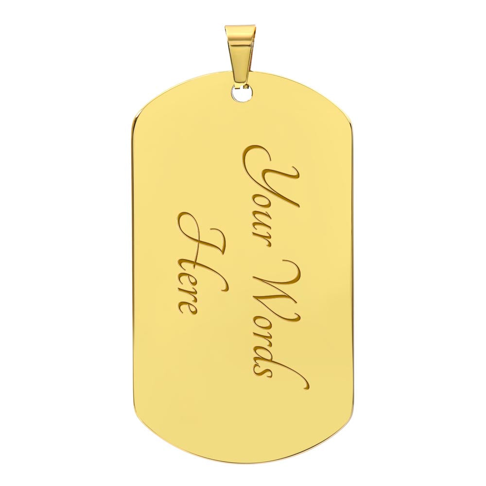 Cancer Dog Tag