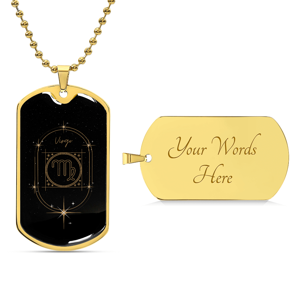 Virgo Dog Tag