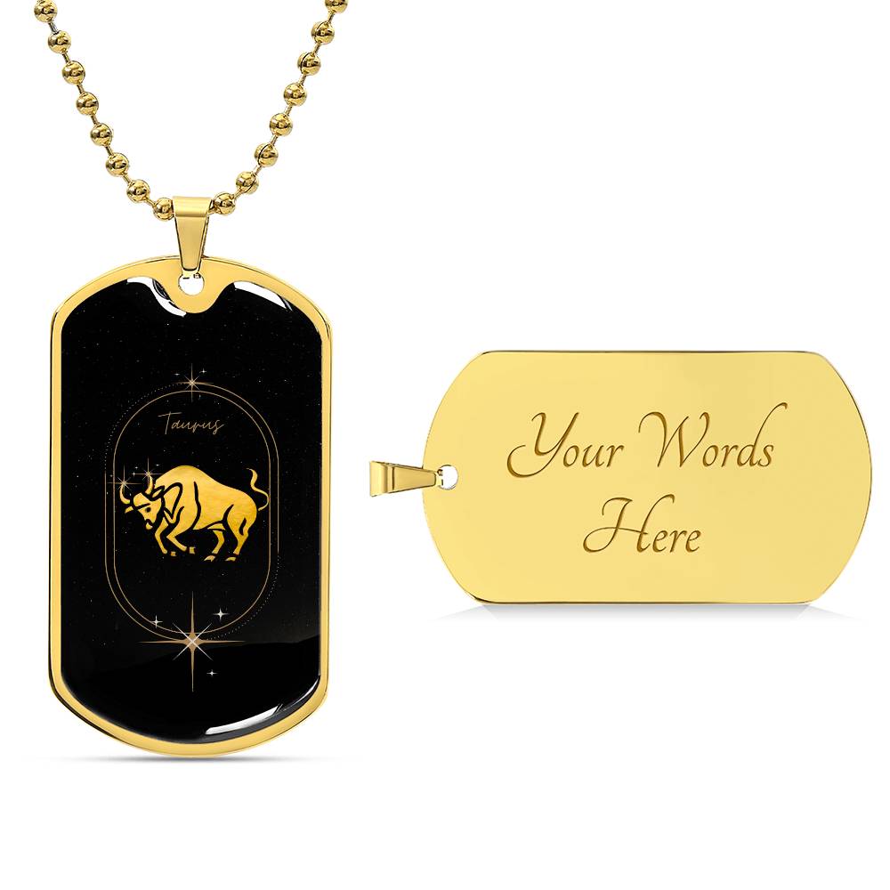 Taurus Dog Tag