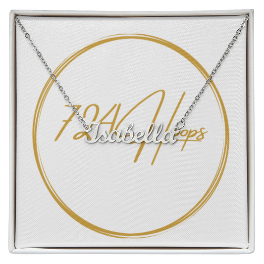 724-7 Name Necklace