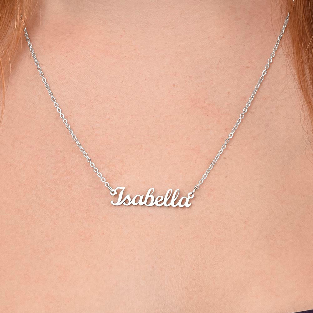 Sisterly Love Name Necklace