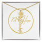 Flower Name Necklace