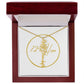 Flower Name Necklace