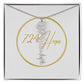 Flower Name Necklace