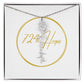 Flower Name Necklace